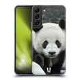 thumbnail image 1 of Head Case Designs Wildlife Close-Up Panda Soft Gel Case Compatible with Samsung Galaxy S22+ 5G, 1 of 7