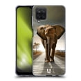 thumbnail image 1 of Head Case Designs Wildlife Elephant Walking On The Road Soft Gel Case Compatible with Samsung Galaxy A12 (2020), 1 of 7