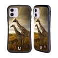 thumbnail image 1 of Head Case Designs Wildlife Giraffe Couple And Landscape Hybrid Case Compatible with Apple iPhone 11, 1 of 7