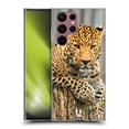 thumbnail image 1 of Head Case Designs Wildlife Leopard Portrait Soft Gel Case Compatible with Samsung Galaxy S22 Ultra 5G, 1 of 7