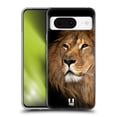 thumbnail image 1 of Head Case Designs Wildlife Lion Soft Gel Case Compatible with Google Pixel 8, 1 of 7