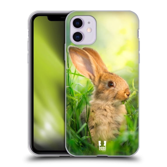 Head Case Designs Wildlife Little Easter Rabbit Soft Gel Case Compatible with Apple iPhone 11