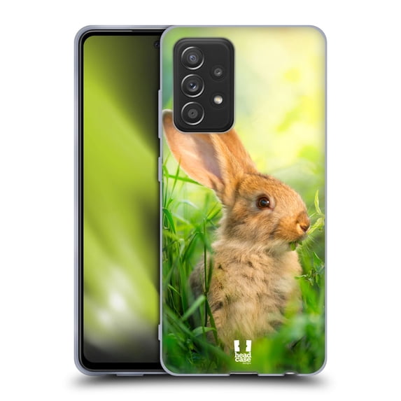 Head Case Designs Wildlife Little Easter Rabbit Soft Gel Case Compatible with Samsung Galaxy A52 / A52s / 5G (2021)