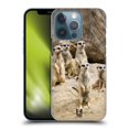 thumbnail image 1 of Head Case Designs Wildlife Meerkat Troop On Alert Hard Back Case Compatible with Apple iPhone 13 Pro, 1 of 7