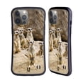 thumbnail image 1 of Head Case Designs Wildlife Meerkat Troop On Alert Hybrid Case Compatible with Apple iPhone 14 Pro Max, 1 of 7