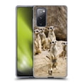 thumbnail image 1 of Head Case Designs Wildlife Meerkat Troop On Alert Soft Gel Case Compatible with Samsung Galaxy S20 FE / 5G, 1 of 7