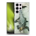 thumbnail image 1 of Head Case Designs Wildlife Open-Mouthed Crocodile Hard Back Case Compatible with Samsung Galaxy S23 Ultra 5G, 1 of 7
