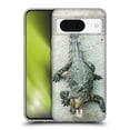thumbnail image 1 of Head Case Designs Wildlife Open-Mouthed Crocodile Soft Gel Case Compatible with Google Pixel 8, 1 of 7