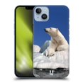 thumbnail image 1 of Head Case Designs Wildlife Polar Bear On Ice Hard Back Case Compatible with Apple iPhone 14 Plus, 1 of 7