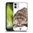 thumbnail image 1 of Head Case Designs Wildlife Snow Leopard On Ice Hard Back Case Compatible with Apple iPhone 11, 1 of 7