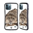 thumbnail image 1 of Head Case Designs Wildlife Snow Leopard On Ice Hybrid Case Compatible with Apple iPhone 13 Pro Max, 1 of 7