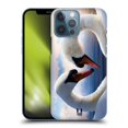 thumbnail image 1 of Head Case Designs Wildlife Swans In Love Hard Back Case Compatible with Apple iPhone 13 Pro Max, 1 of 7