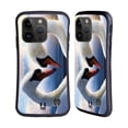 thumbnail image 1 of Head Case Designs Wildlife Swans In Love Hybrid Case Compatible with Apple iPhone 15 Pro, 1 of 7