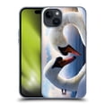 thumbnail image 1 of Head Case Designs Wildlife Swans In Love Soft Gel Case Compatible with Apple iPhone 15 Plus, 1 of 7