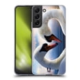 thumbnail image 1 of Head Case Designs Wildlife Swans In Love Soft Gel Case Compatible with Samsung Galaxy S22+ 5G, 1 of 7
