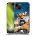 thumbnail image 1 of Head Case Designs Wildlife Tiger Sky Background Hard Back Case Compatible with Apple iPhone 15, 1 of 7