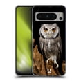 thumbnail image 1 of Head Case Designs Wildlife White-Faced Owl Soft Gel Case Compatible with Google Pixel 8 Pro, 1 of 7
