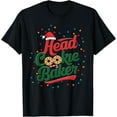 thumbnail image 1 of Head Cookie Baker Christmas Cookie Baking T-Shirt, 1 of 3