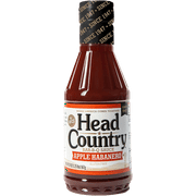Head Country Bar-B-Q Apple Habanero Sauce, Gluten Free, 20 Ounce, Pack of 1
