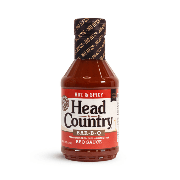 Head Country Hot & Spicy BBQ Sauce, 20 oz