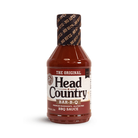 Head Country Bar-B-Q Original Sauce, Gluten Free, 20 Ounce, Pack of 1