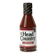 Head Country Bar-B-Q Original Sauce, Gluten Free, 20 Ounce, Pack of 1