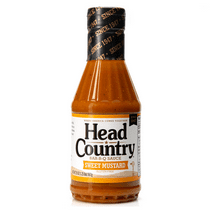 Head Country Bar-B-Q Sweet Mustard Sauce, Gluten Free, 20 Ounce, Pack of 1