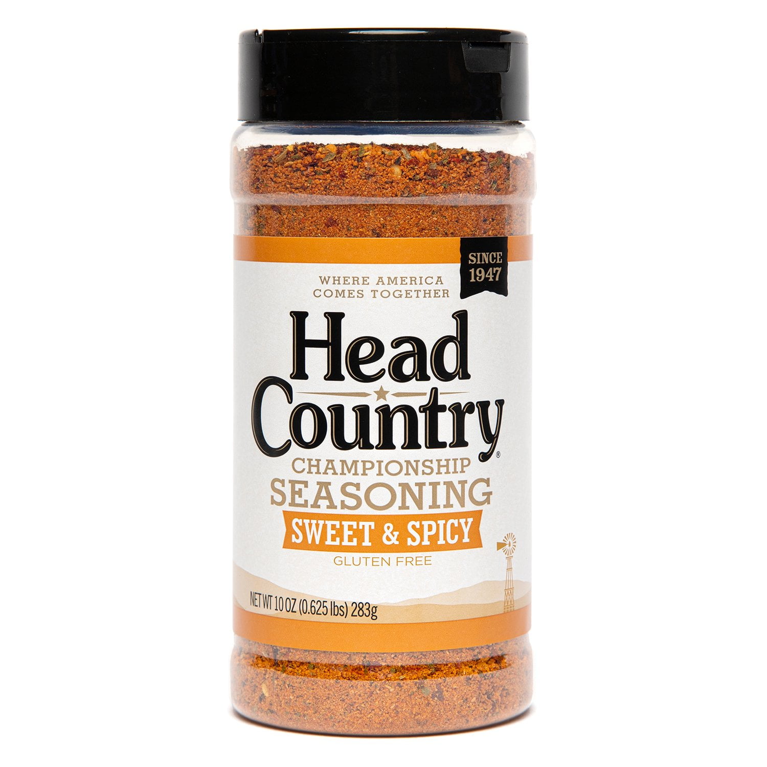 Head Country Bar-B-Q Sweet and Spicy Championship Seasoning, 10 oz, 1 Pack
