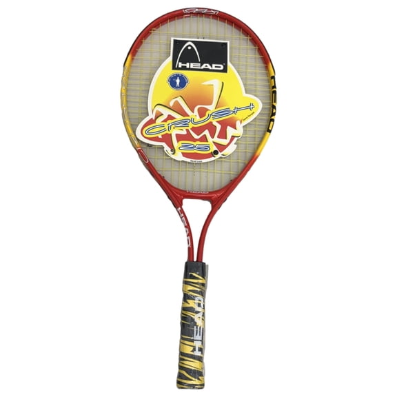 Head Crush 25 Junior Tennis Racket Red & Yellow