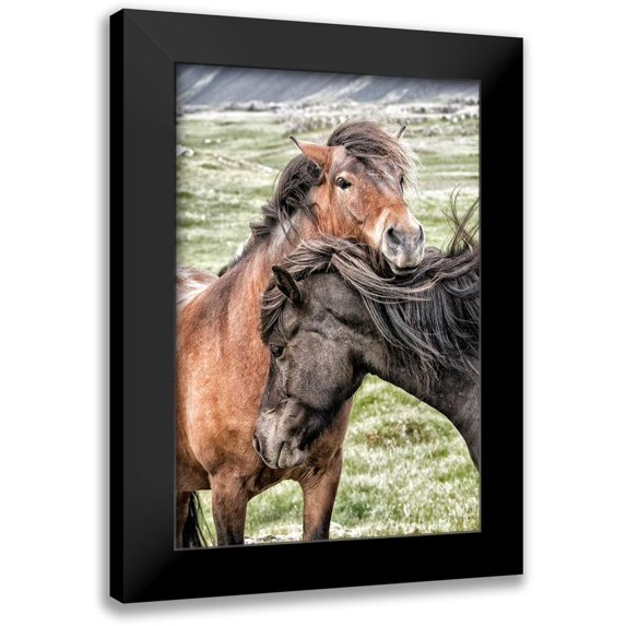 Head, Danny 11x14 Black Modern Framed Museum Art Print Titled - Best Friends