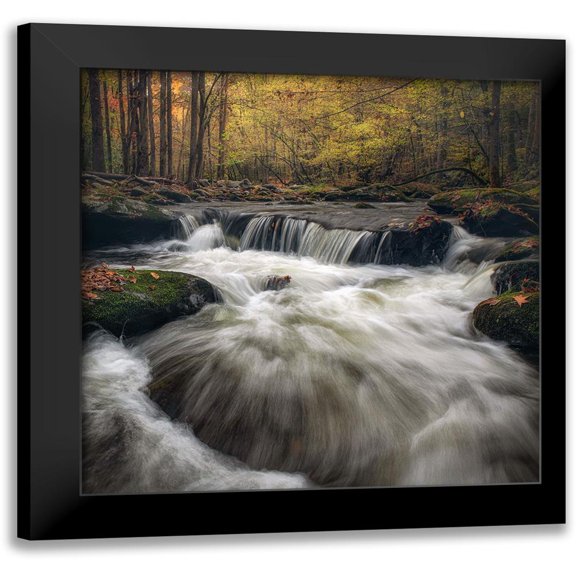 Head, Danny 12x12 Black Modern Framed Museum Art Print Titled - Churning