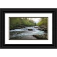 thumbnail image 1 of Head, Danny 14x10 Black Ornate Wood Framed with Double Matting Museum Art Print Titled - Aqua, 1 of 4