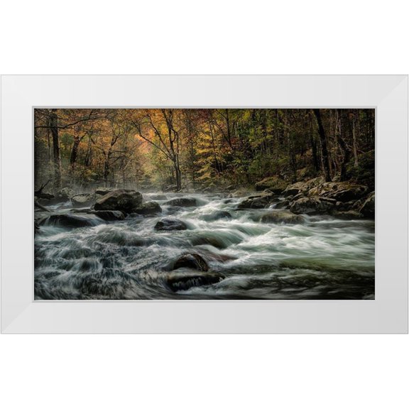 Head, Danny 14x10 White Modern Wood Framed Museum Art Print Titled - Tremont Morning