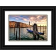 thumbnail image 1 of Head, Danny 14x11 Black Ornate Wood Framed with Double Matting Museum Art Print Titled - Venice Morning, 1 of 4