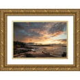 thumbnail image 1 of Head, Danny 14x11 Gold Ornate Wood Framed with Double Matting Museum Art Print Titled - Coastal Sunrise III, 1 of 4