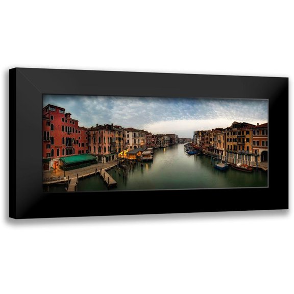 Head, Danny 14x8 Black Modern Framed Museum Art Print Titled - Rialto Panorama