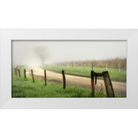 Head, Danny 14x9 White Modern Wood Framed Museum Art Print Titled - Around the Bend