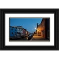 thumbnail image 1 of Head, Danny 18x12 Black Ornate Wood Framed with Double Matting Museum Art Print Titled - Daybreak in Burano I, 1 of 4