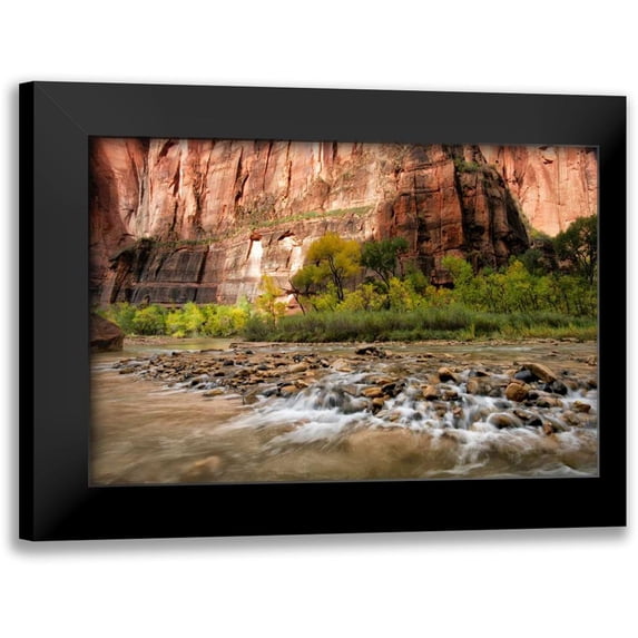 Head, Danny 18x13 Black Modern Framed Museum Art Print Titled - Water and Stone