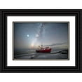thumbnail image 1 of Head, Danny 18x13 Black Ornate Wood Framed with Double Matting Museum Art Print Titled - Nautical Sky I, 1 of 4