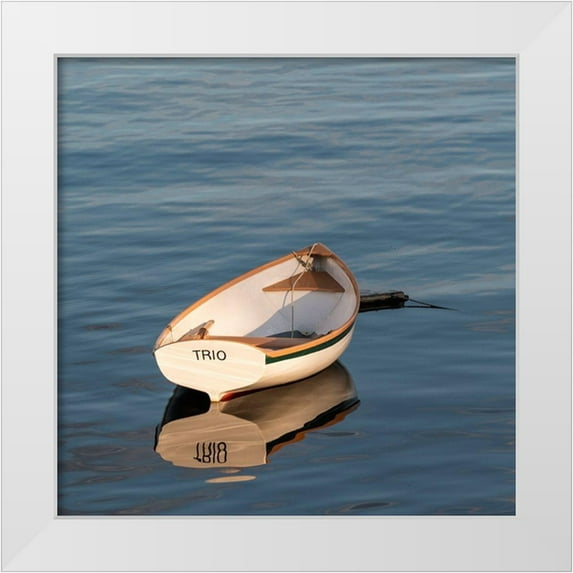 Head, Danny 20x20 White Modern Wood Framed Museum Art Print Titled - Trio I