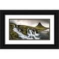 thumbnail image 1 of Head, Danny 24x14 Black Ornate Wood Framed with Double Matting Museum Art Print Titled - Kirkjufellfoss Panorama, 1 of 4