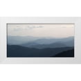 thumbnail image 1 of Head, Danny 24x14 White Modern Wood Framed Museum Art Print Titled - Blue Layers, 1 of 4