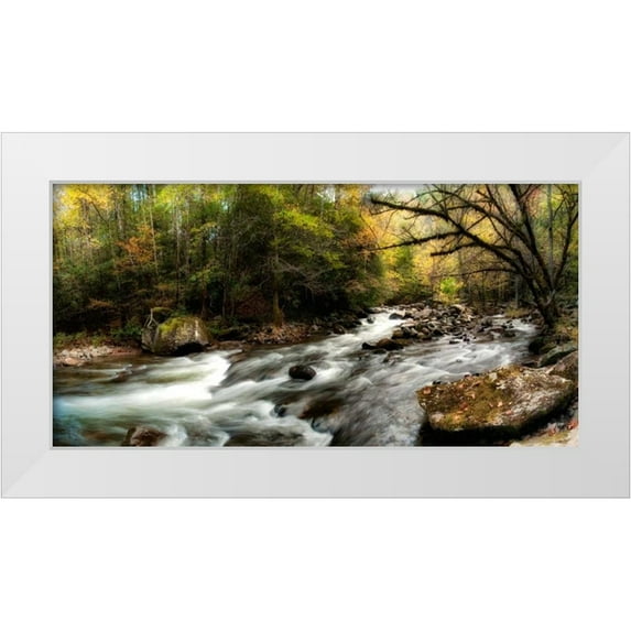 Head, Danny 24x14 White Modern Wood Framed Museum Art Print Titled - Tremont Panorama III