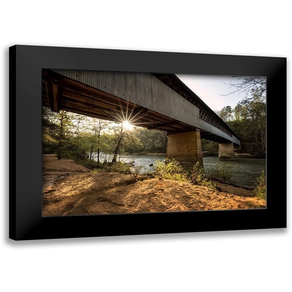 Head, Danny 24x17 Black Modern Framed Museum Art Print Titled - Swann Bridge V