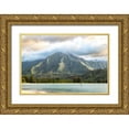 thumbnail image 1 of Head, Danny 24x17 Gold Ornate Wood Framed with Double Matting Museum Art Print Titled - Paddleboarder, 1 of 4