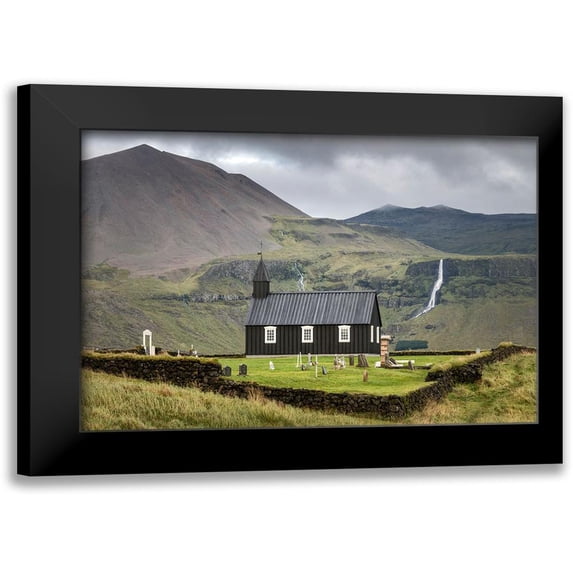 Head, Danny 24x18 Black Modern Framed Museum Art Print Titled - Budir II