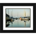 thumbnail image 1 of Head, Danny 24x19 Black Ornate Wood Framed with Double Matting Museum Art Print Titled - Marina Sundown I, 1 of 4
