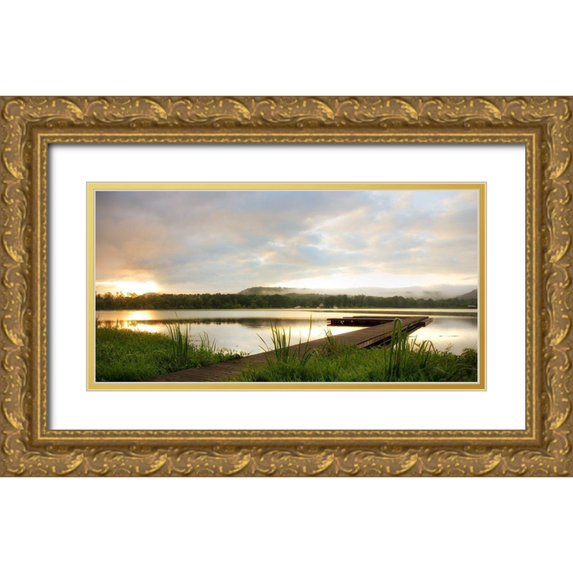 Head, Danny 32x18 Gold Ornate Wood Framed with Double Matting Museum Art Print Titled - Studio View