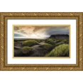 thumbnail image 1 of Head, Danny 32x20 Gold Ornate Wood Framed with Double Matting Museum Art Print Titled - Black Dunes, 1 of 4